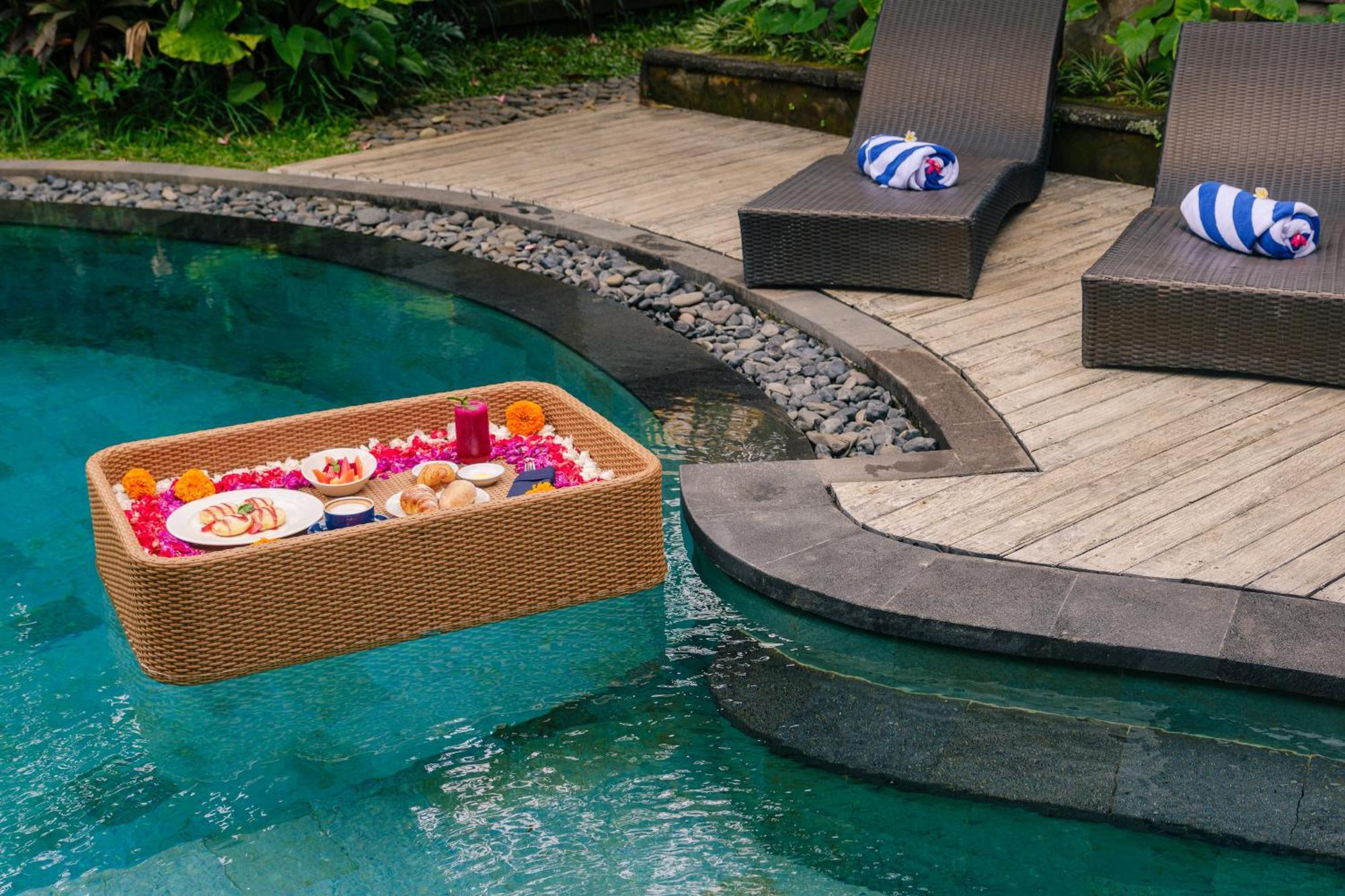 Chandi Hotel Ubud Esterno foto