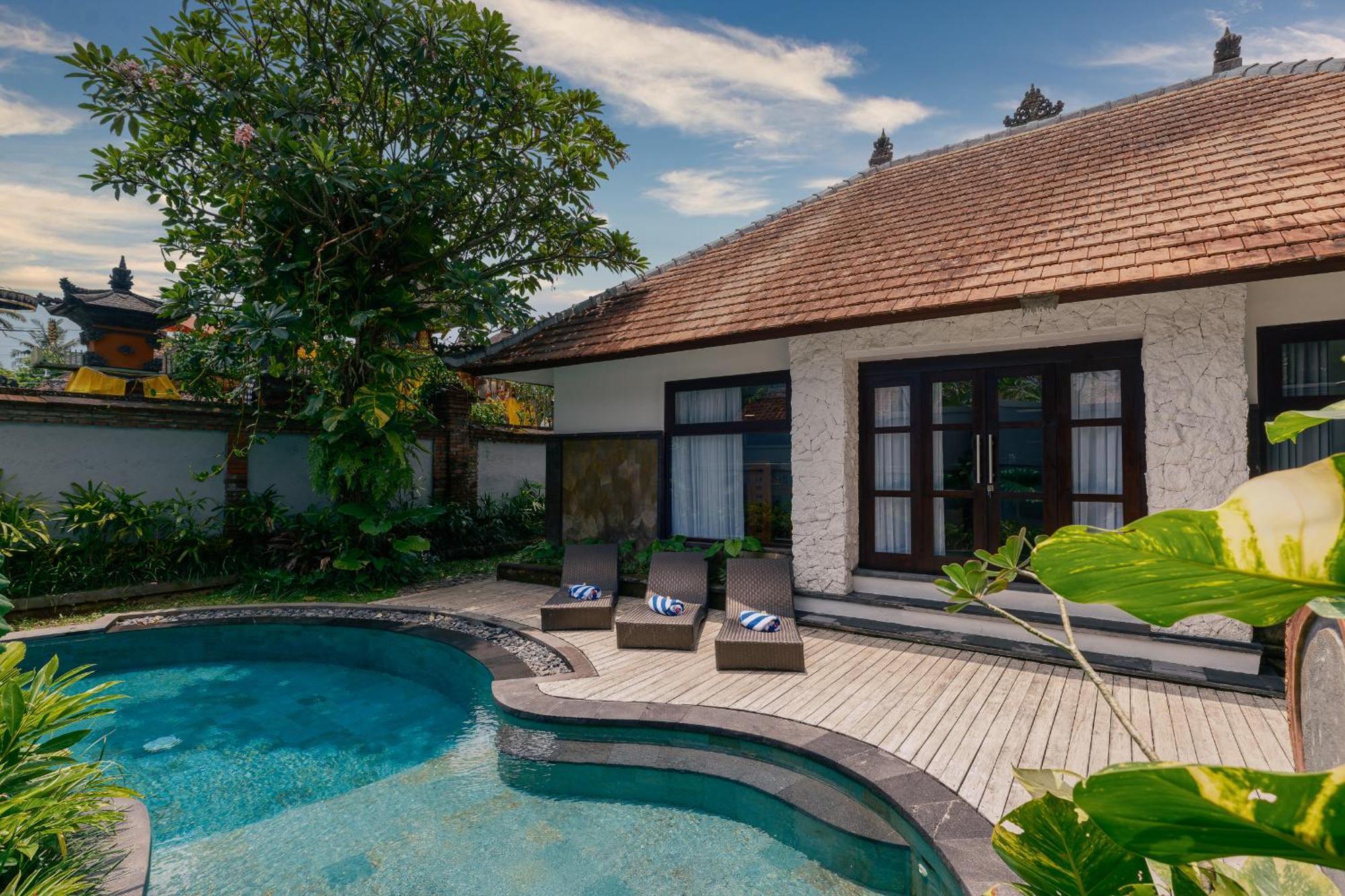 Chandi Hotel Ubud Esterno foto