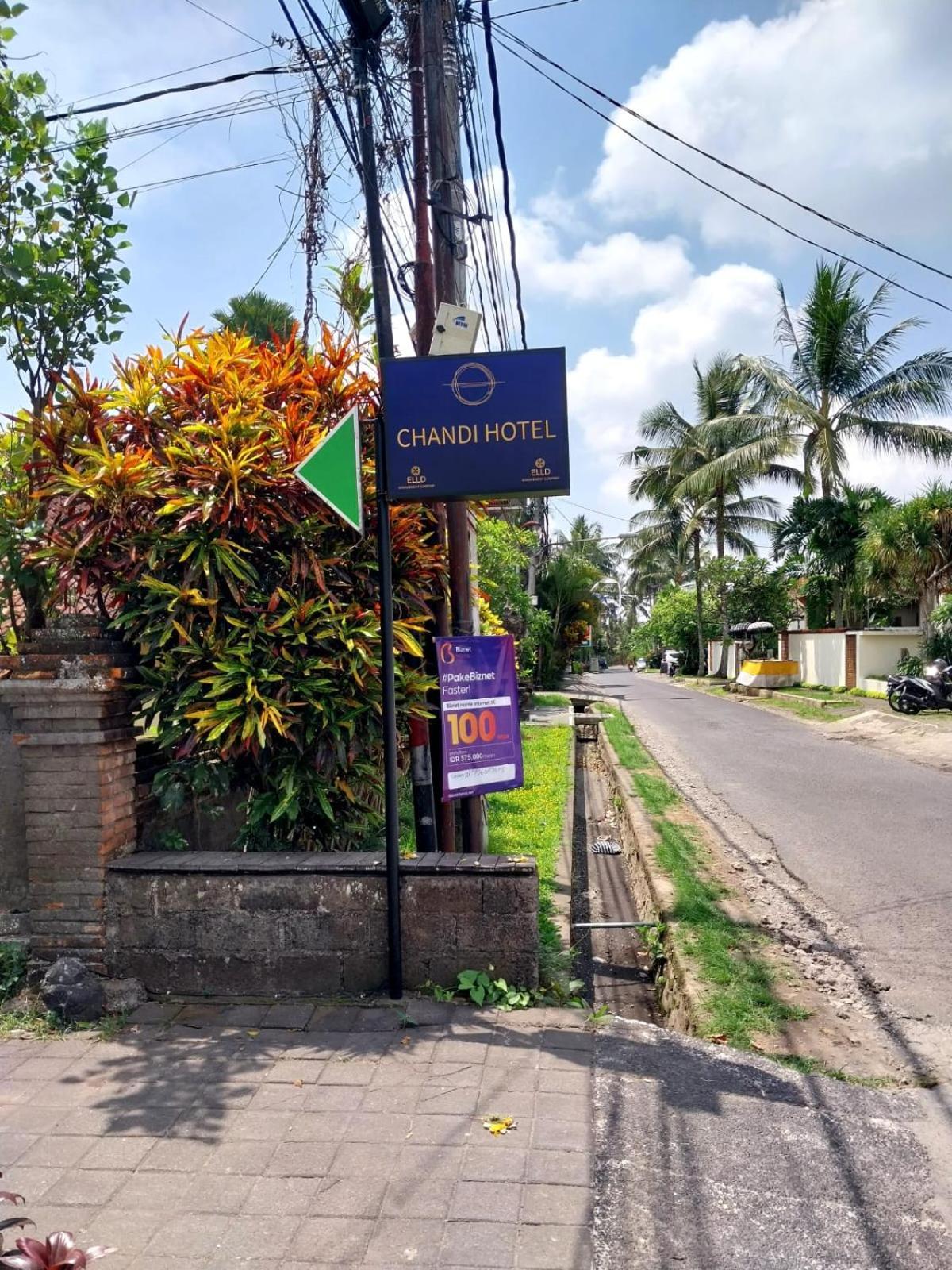 Chandi Hotel Ubud Esterno foto